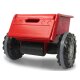 Remolque Tractor a pedales Power Drag rojo