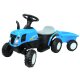 Ride-on Tractor New Holland con remolque azul 6V