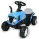 Ride-on Traktor New Holland mit Anhänger blau 6V