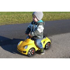 Cavalcabile Porsche 911 giallo