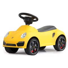 Cavalcabile Porsche 911 giallo