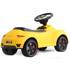 Cavalcabile Porsche 911 giallo