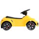 Cavalcabile Porsche 911 giallo