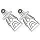 Wishbone Extron 1:14 2,4GHz front below 2pcs