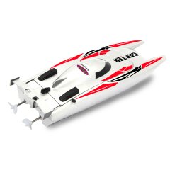 Capter Speedboot bianco/rosso Li-Ion 7,4V 2,4GHz