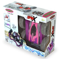 SpinX Stuntcar purple-pink 2,4GHz