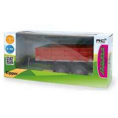 Kipper rot für RC-Traktor 1:16