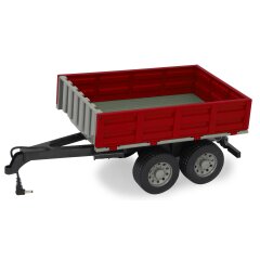 Tipper red for RC-Traktor 1:16