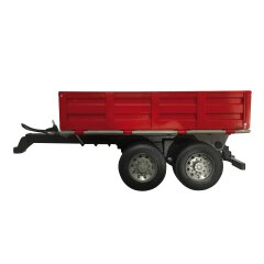 Tipper red for RC-Traktor 1:16