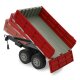 Tipper red for RC-Traktor 1:16