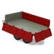 Tipper red for RC-Traktor 1:16