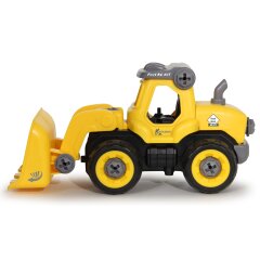 Wheel loader First RC Kit 27-part with cordless screwdriver