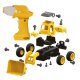 Wheel loader First RC Kit 27-part with cordless screwdriver