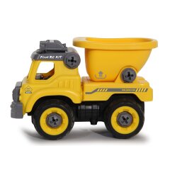 Dump Truck First RC Kit 27-part with cordless screwdriver