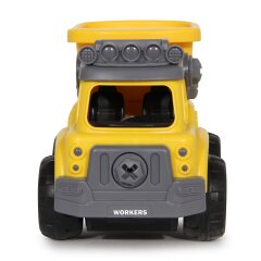 Dump Truck First RC Kit 27-part with cordless screwdriver