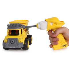 Dump Truck First RC Kit 27-part with cordless screwdriver