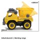 Dump Truck First RC Kit 27-part with cordless screwdriver