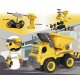 Dump Truck First RC Kit 27-part with cordless screwdriver