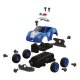 Police Car First RC Kit 22-part with cordless screwdriver