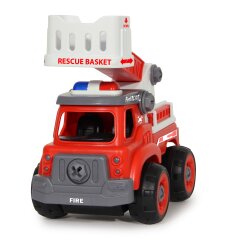 Cami&oacute;n de bomberos First RC Kit 33 pz. destornillador inal&aacute;mbrico