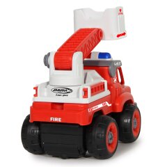 Camion de pompiers First RC Kit 33 pi&egrave;ces avec visseuse