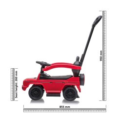Cavalcabile Mercedes-Benz G 350 d rosso 3in1