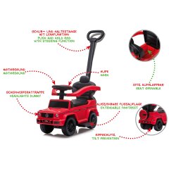 Diapositive Mercedes-Benz G 350 d rouge 3en1