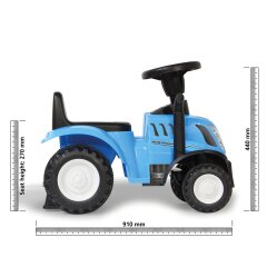 Correpasillo New Holland T7 Tractor azul