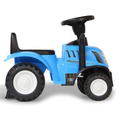 Correpasillo New Holland T7 Tractor con remolque azul 2en1