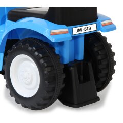 Correpasillo New Holland T7 Tractor con remolque azul 2en1