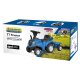 Correpasillo New Holland T7 Tractor con remolque azul 2en1