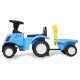 Correpasillo New Holland T7 Tractor con remolque azul 2en1