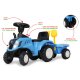 Push-Car New Holland T7 Tracteur bleu