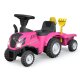 Correpasillo New Holland T7 Tractor con remolque fucsia 2en1