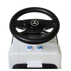 Correpasillo Mercedes-Benz Antos blanco 2en1