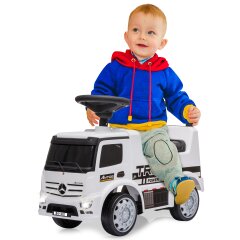 Correpasillo Mercedes-Benz Antos blanco 2en1