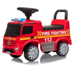 Correpasillo Mercedes-Benz Antos Camión de bomberos 2en1