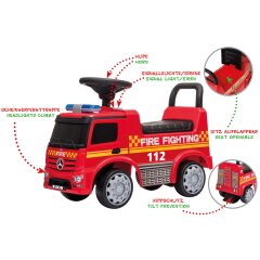 Push-Car Mercedes-Benz Antos Fire Truck