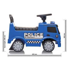 Cavalcabile Mercedes-Benz Antos Polizia 2in1