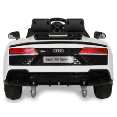 Ride-on Audi R8 Spyder V10 performance quattro bianco