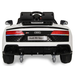 Ride-on Audi R8 Spyder V10 performance quattro blanco