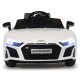 Ride-on Audi R8 Spyder V10 performance quattro bianco