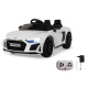 Ride-on Audi R8 Spyder V10 performance quattro white