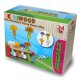 Jouet en bois Kidiwood bank de martelage Flying Clowns 6 parties