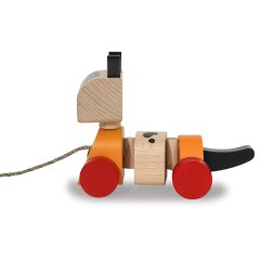 Wooden Toys Kidiwood Walk-a-long cat