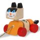 Wooden Toys Kidiwood Walk-a-long cat