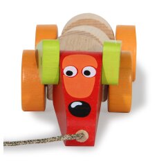 Wooden Toys Kidiwood Sausage dog (Push and Pull)