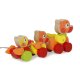 Juguete de madera Kidiwood Familia de patos trainable 3 pz.