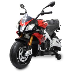 Ride-on Aprilia Tuono V4 1100 RR rojo 12V