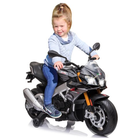 Ride-on Aprilia Tuono V4 1100 RR schwarz 12V